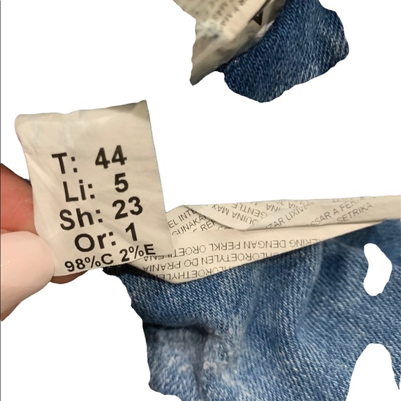 Zara Man Blue Skinny Jeans Size 34 - Picture 4 of 4